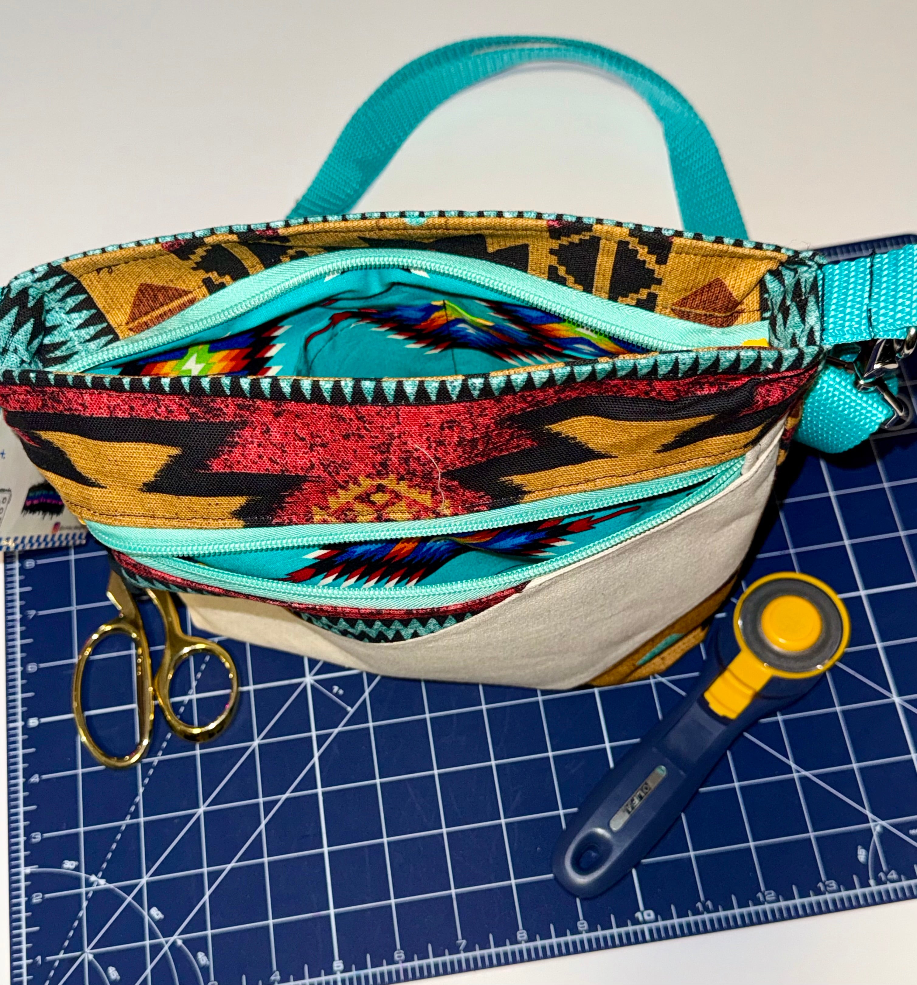 Jurobu Cross Body Bag - Desert Oasis No. 2