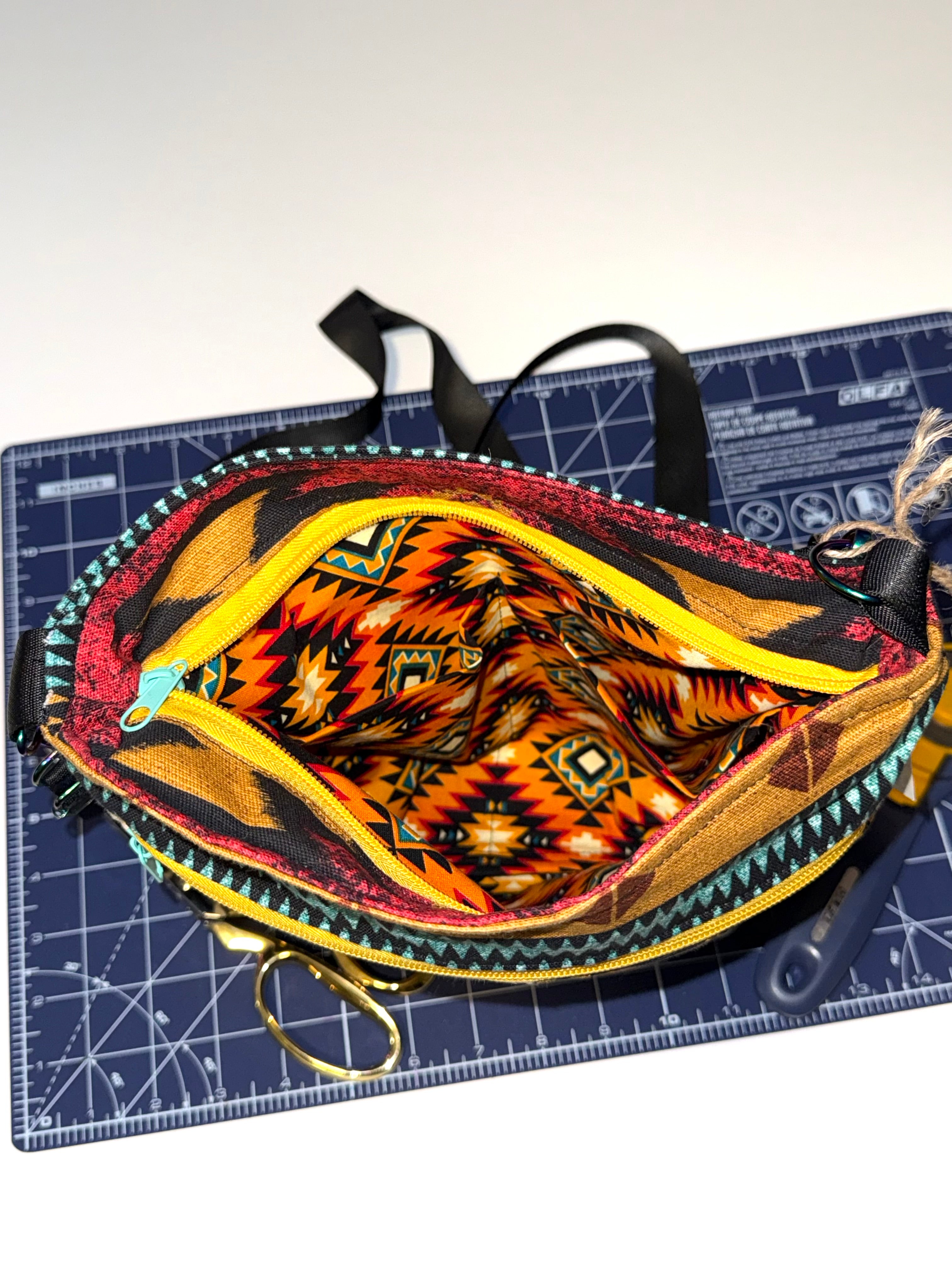 Jurobo Cross Body Bag - Desert Sunrise