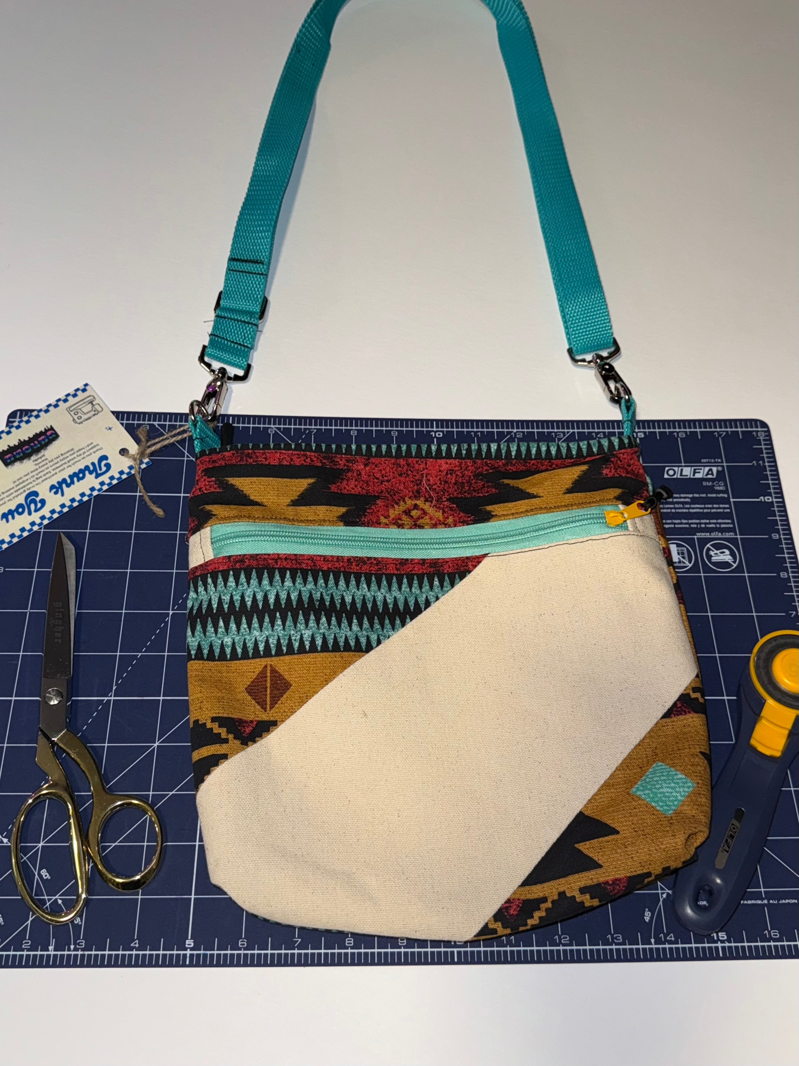 Jurobu Cross Body Bag - Desert Oasis No. 2