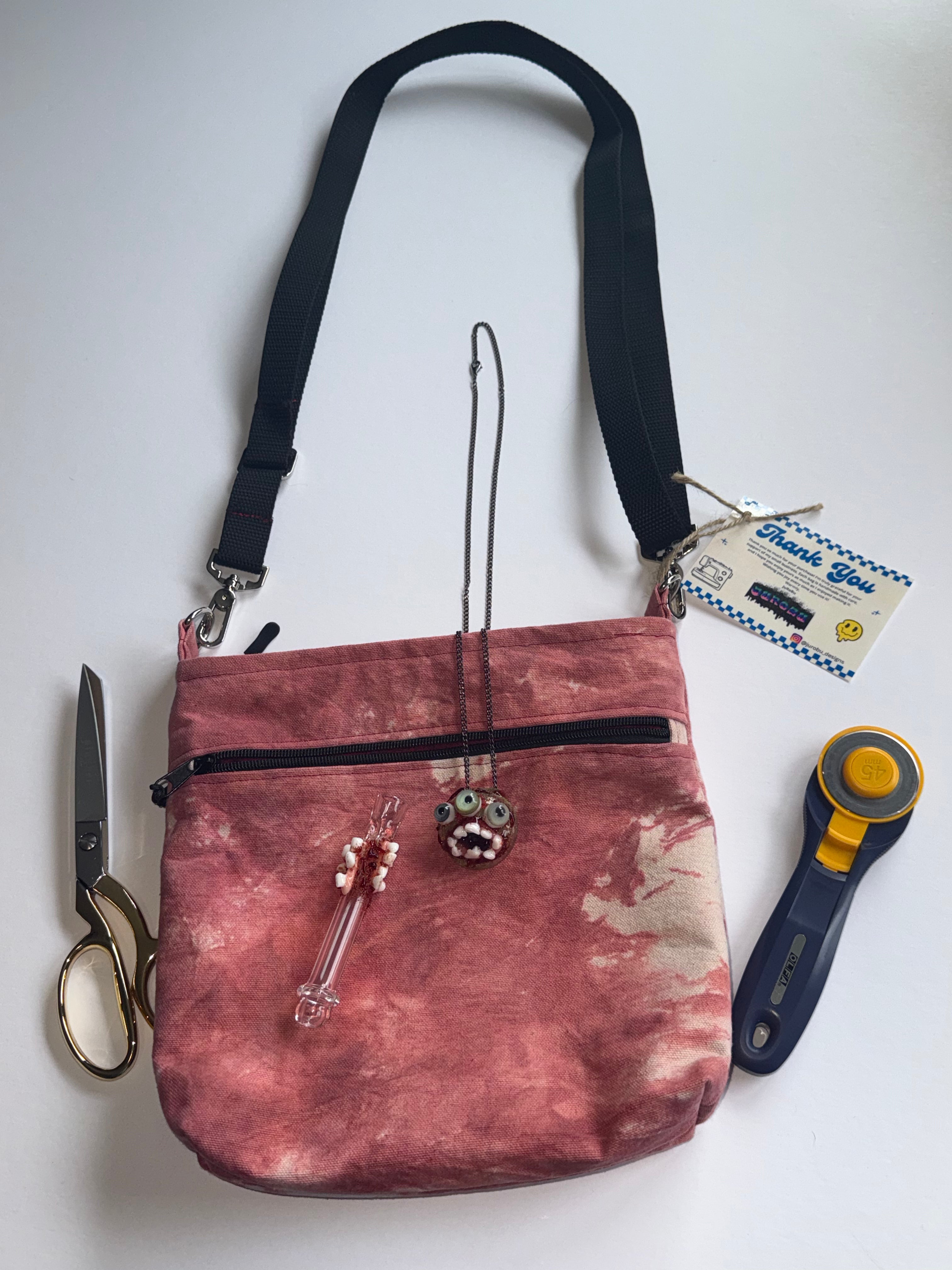 Jurobu Cross Body Bag - Blood Moon